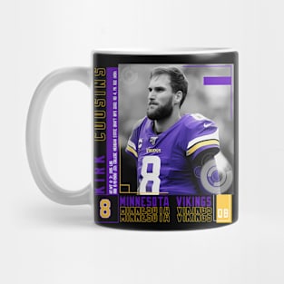 Kirk Cousins Paper Poster Mug